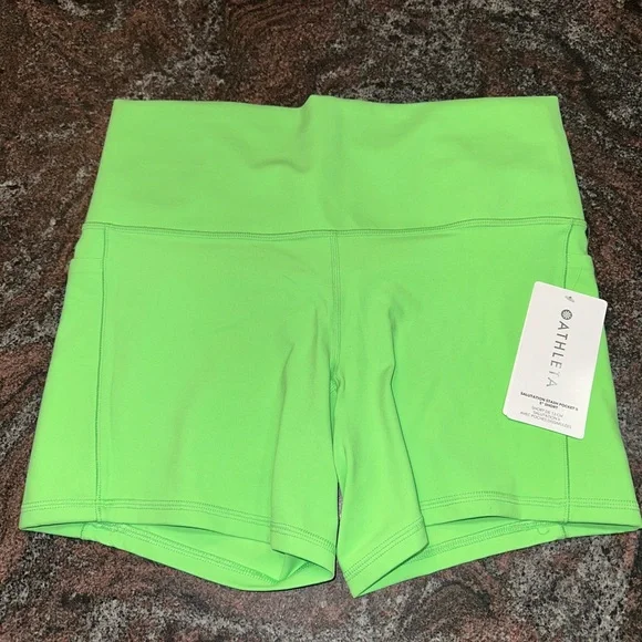 NWT Athleta salutation stash pocket II 5” shorts size 1x - Picture 7 of 9